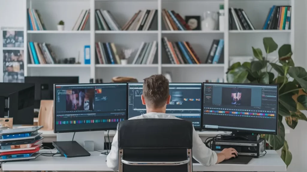  Emerging trends shaping the future of video editing, including AI, VR, and AR.